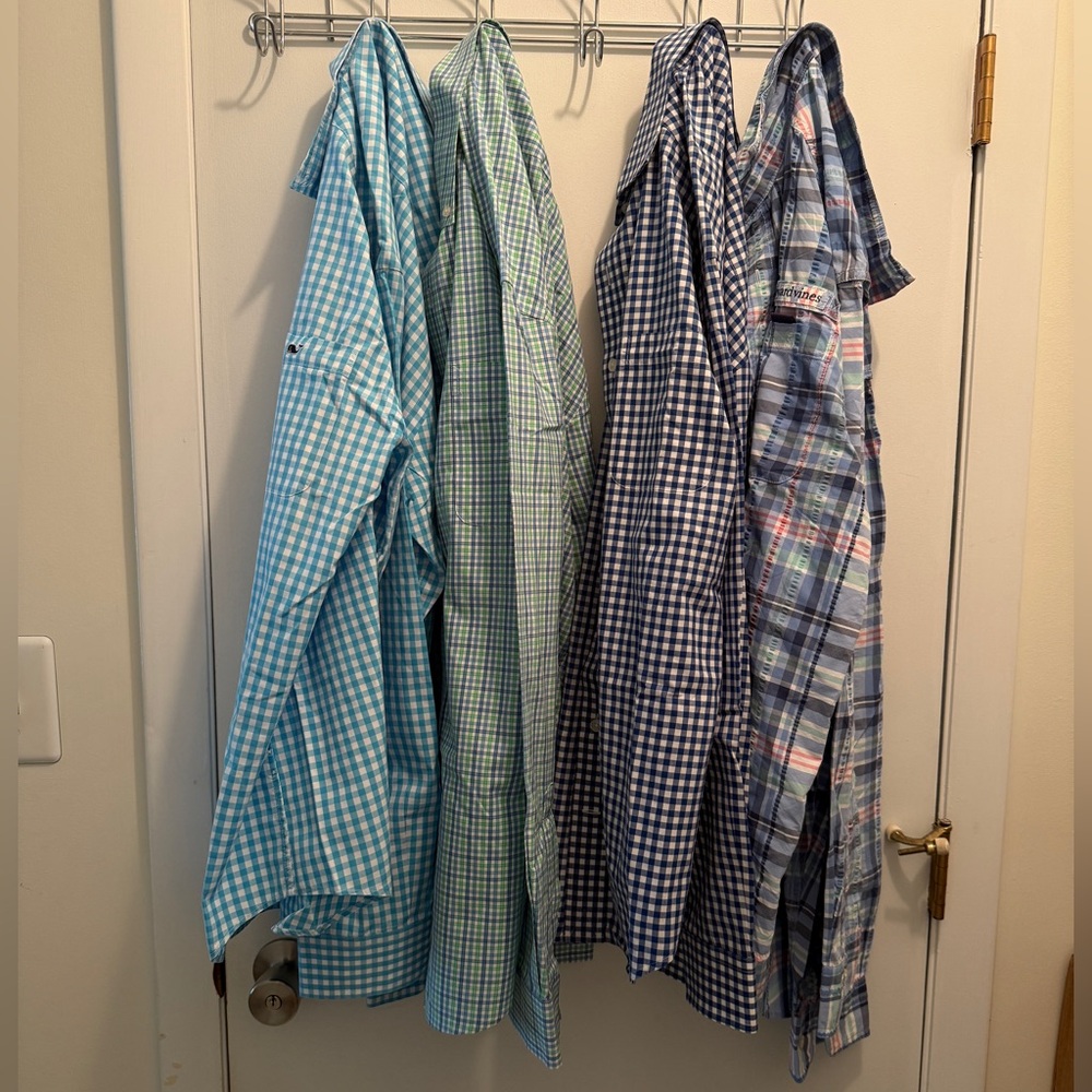 10 for $100 Vineyard Vines Men's Casual Button Down Shirts - Assorted Colors - Picture 6 of 6